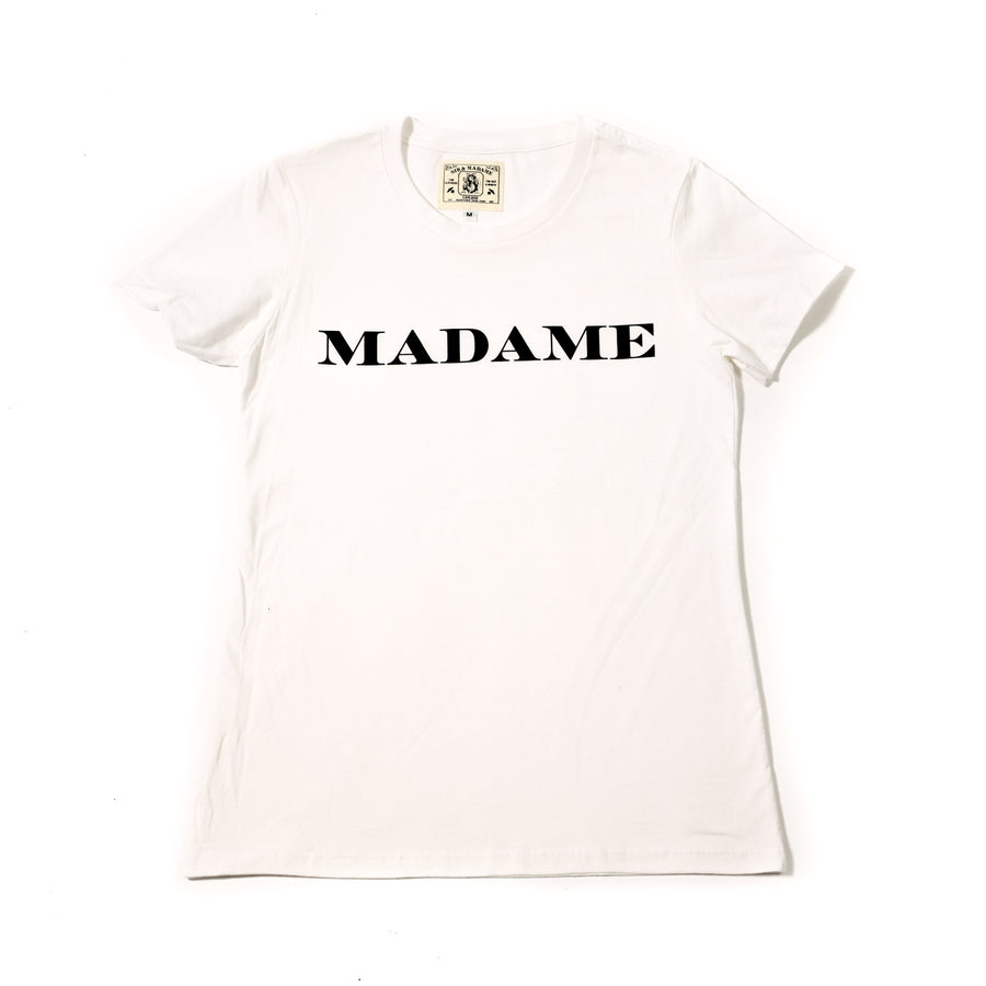 MADAME Short-Sleeve | White