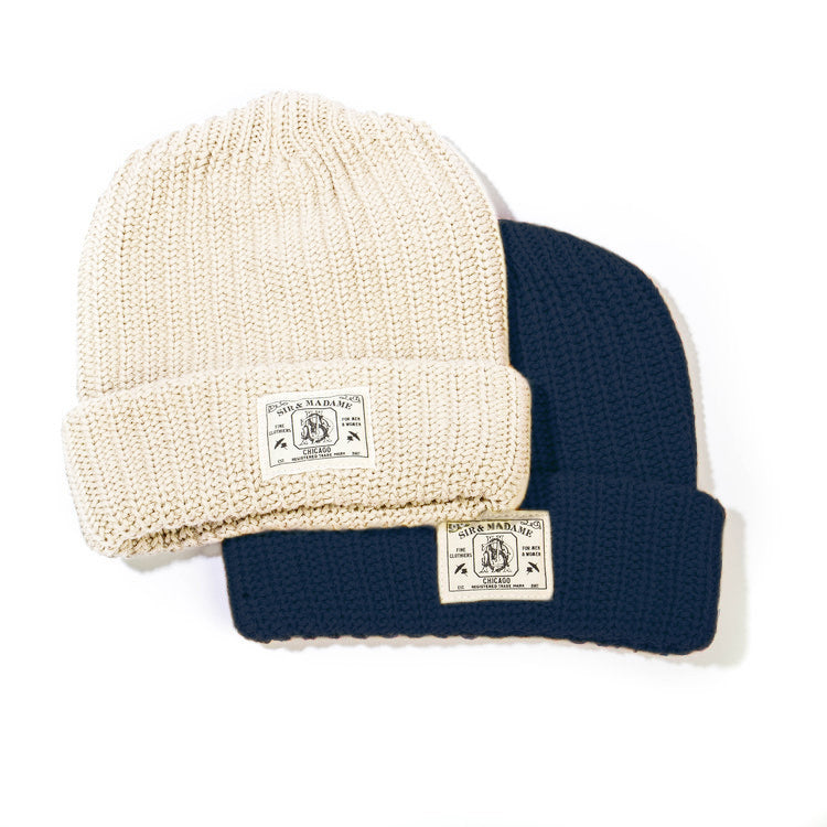 Cable Knit Beanie | Oat